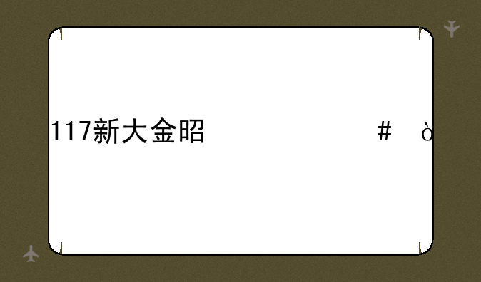 117新大金是什么？