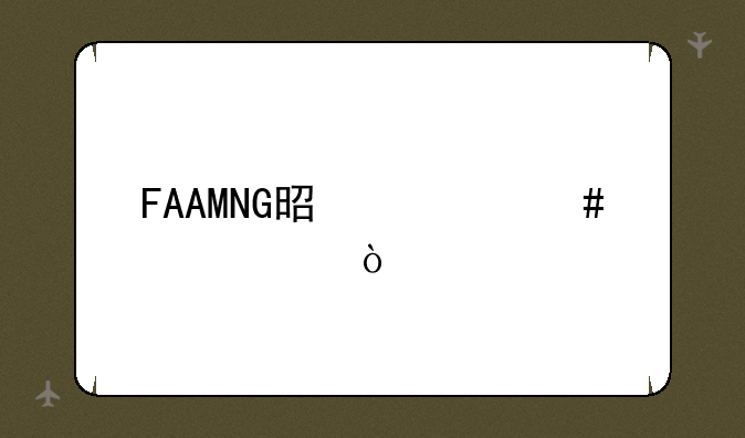 FAAMNG是什么股票？