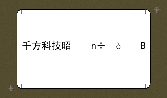 千方科技是国企吗