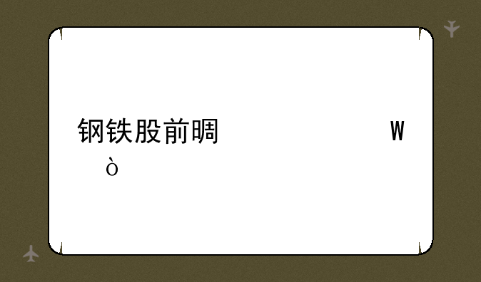 钢铁股前景如何？