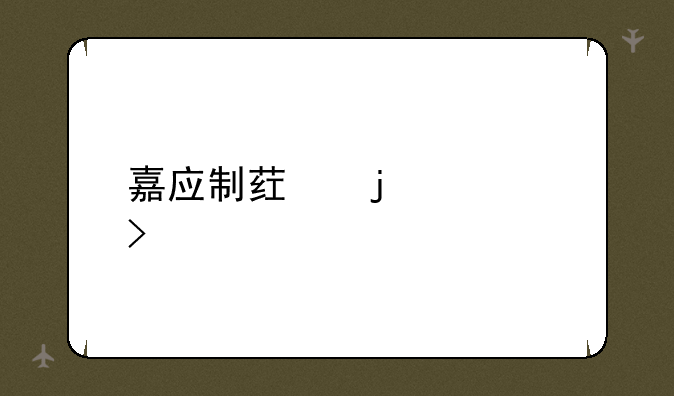 嘉应制药的公司简介