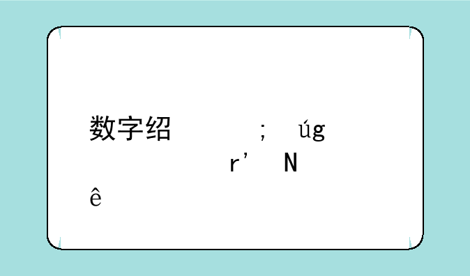 数字经济龙头股票有哪些