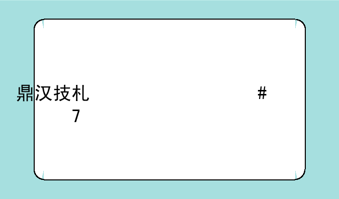 鼎汉技术为什么八年不涨