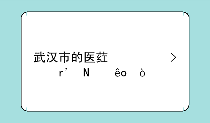 武汉市的医药公司有哪些？