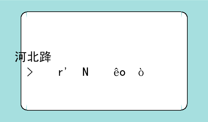 河北路桥上市公司有哪些？