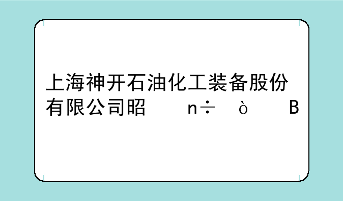 上海神开石油化工装备股份有限公司是国企吗