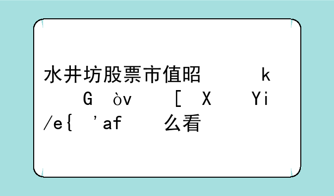 水井坊股票市值是多少？走势如何？怎么看？